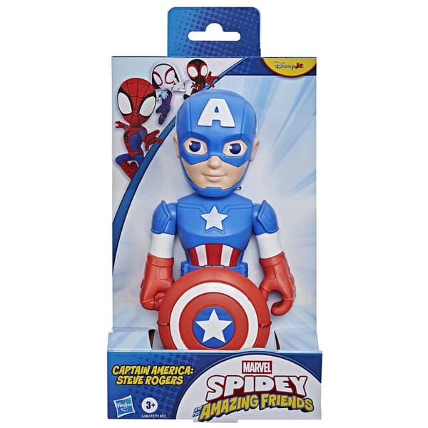 MARVEL SM og AF 9 tommer Supersized Capt America