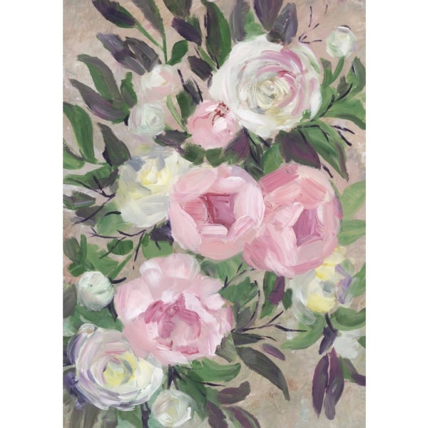 Zoye Painterly Bouquet - 30x40 cm