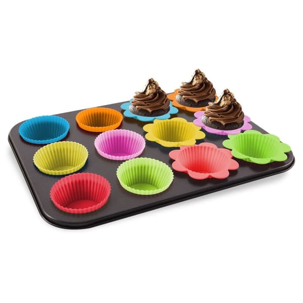 Non-stick muffinsforme - Perfekt til 12 muffins
