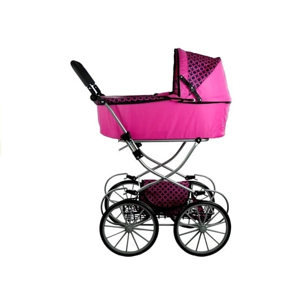 XL Rosa Retro Dolls Buggy Alice: Justerbar, snygg och rolig!