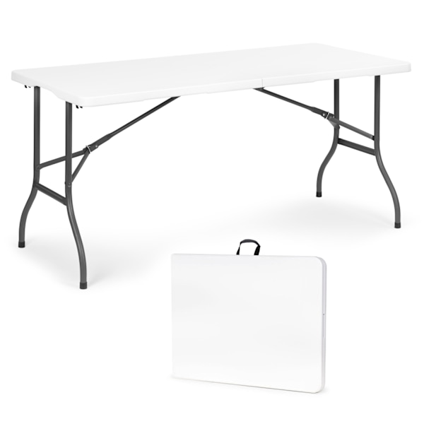 Trädgårdsfällbart bankettbord 153cm