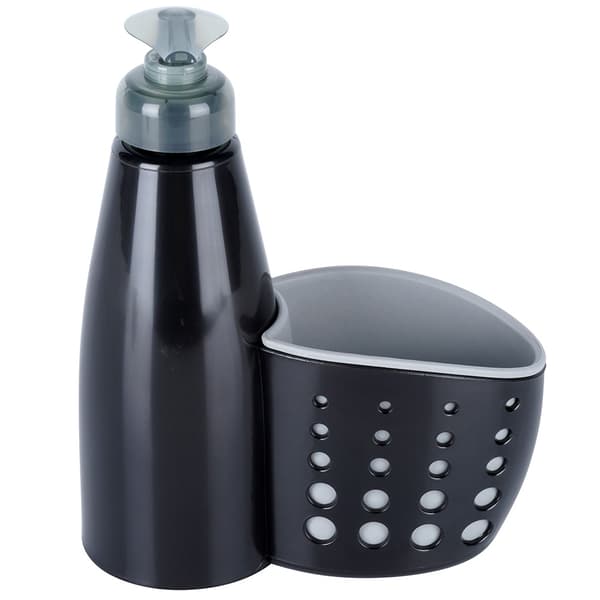 Disktvålsdispenser med svamphållare, 370 ml