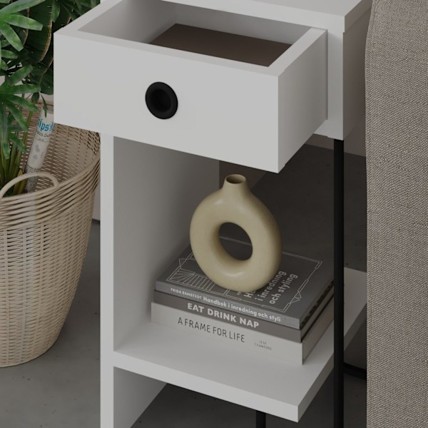 Natbord Sirius Left - Hvid v2