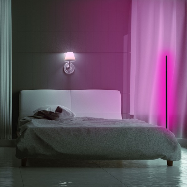 Gulvlampe Lumos - Lilla