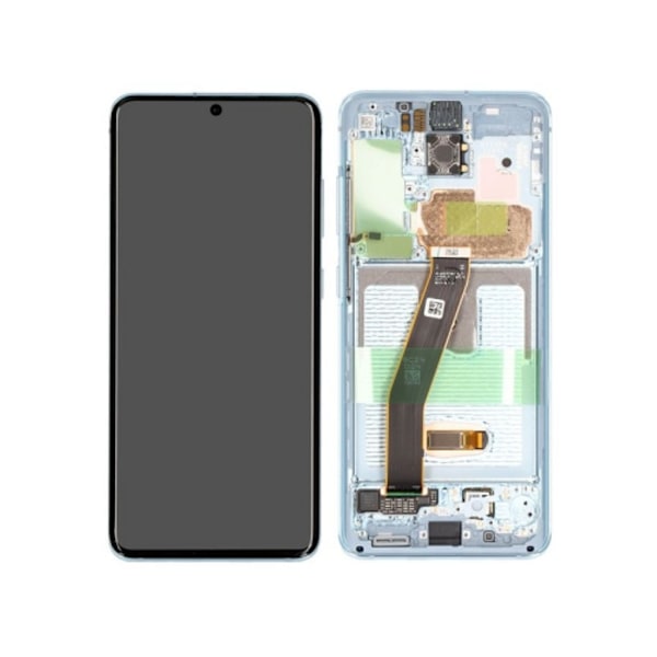 Samsung Galaxy S20 Plus 5G LCD-näyttö ilman kameraa - Pilvensininen