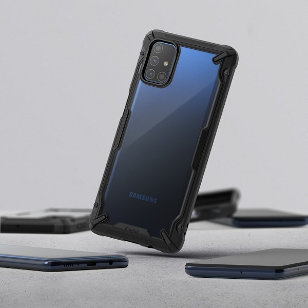 Kestävä, vahvistettu kotelo GALAXY M51 FUSION X mustalle