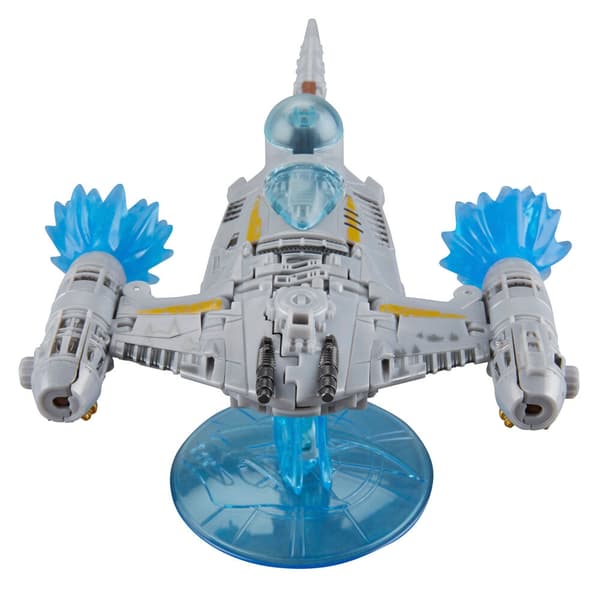 Mandalorian N-1 Starfighter figur, 19 cm samlelegetøj