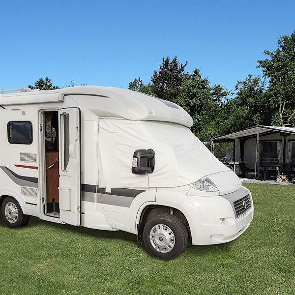 Valkoinen tuulilasin suojus Fiat Ducatoon 06-2006 - 2014 (X250)