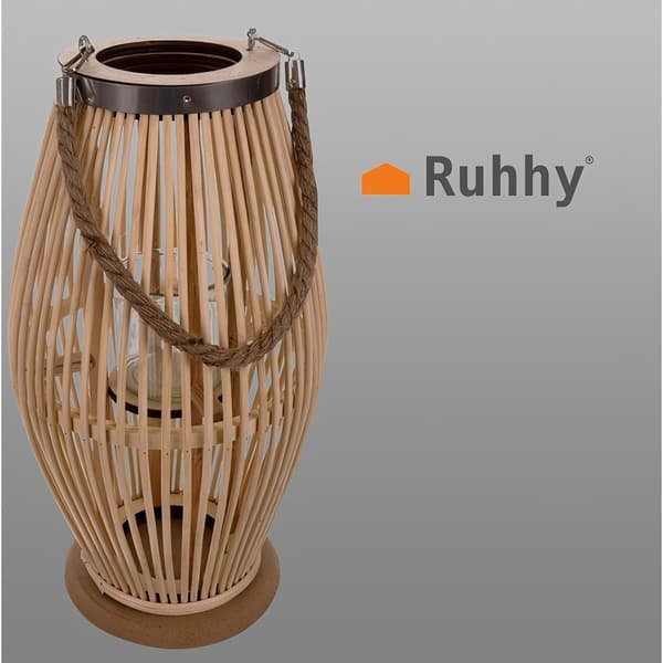 Bambus rattan lanterne Gardlov 24282