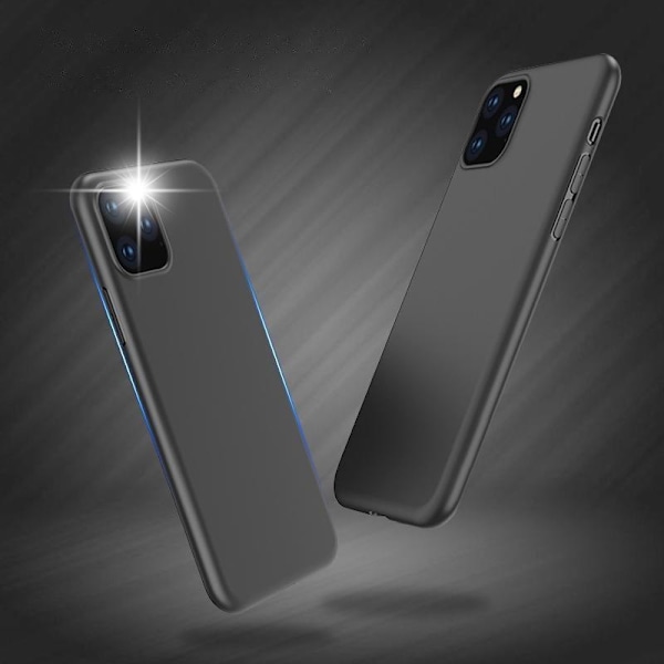 Joustava geelikuori iPhone 15 Plus Soft Case -kotelolle, musta