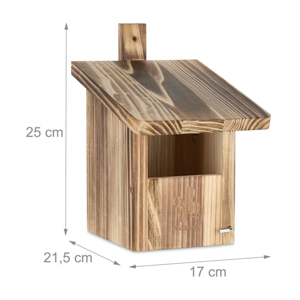 Nestbox Half Cavity Breeder Flammig