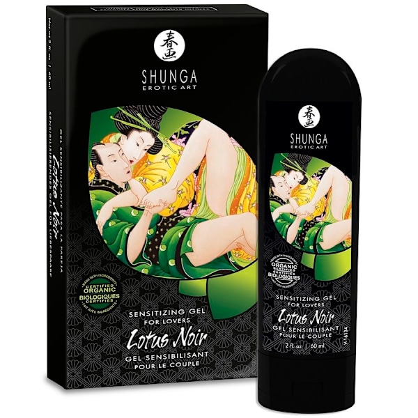 Shunga - Sensibiliserande Lotus Noir Cream 60 Ml