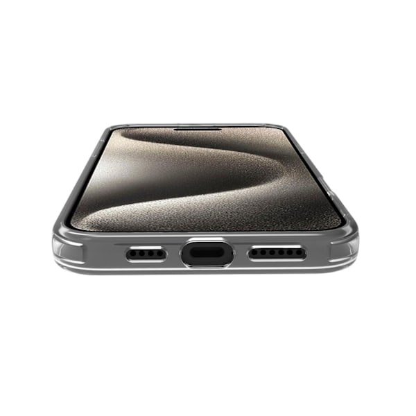 Gelskinmag TPU Cover MagSafe-kompatibelt iPhone 16 Pro Max Transparent