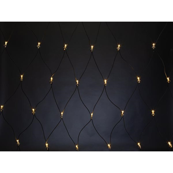 Subra Led - Subra Extension - 2 X 2 M - 144 Varmvita lampor - Svart Tråd - 230 V