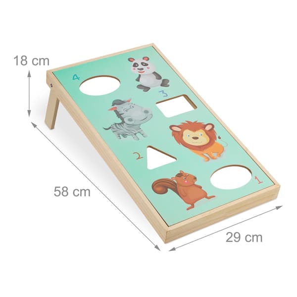 11-osainen Bean Bag Toss -peli