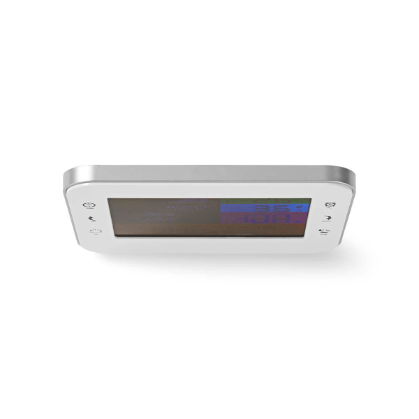 Väderstation | Inomhus & utomhus | Inklusive trådlös vädersensor | Väderprognos | Tidsdisplay | Färg LCD Display | Alarmklockfunktion