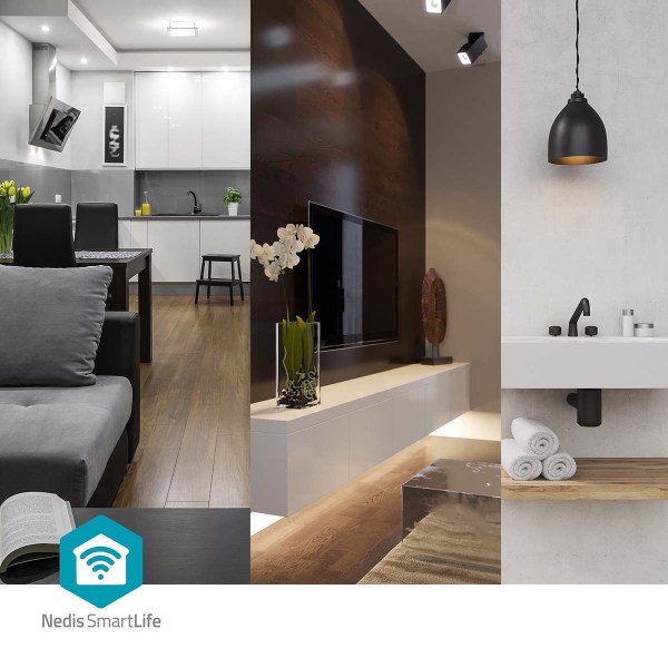 SmartLife Jatkojohto | Wi-Fi | 3x Maadoitettu virtaliitin (CEE 7/3) / 4 x USB | 16 A | 3680 W | 1.80 m | -10 - 40 °C | Android™ / IOS | Valkoinen