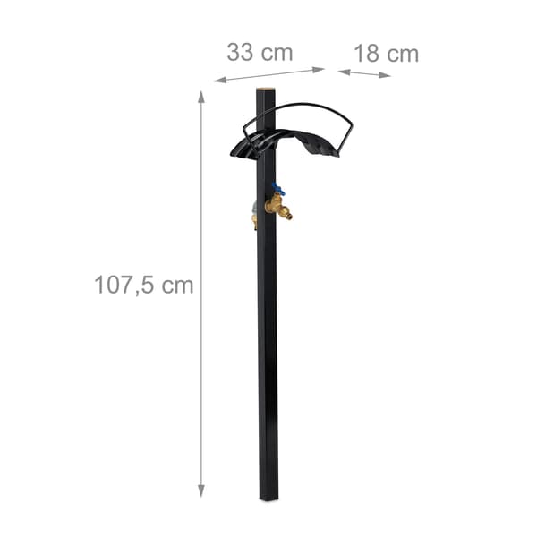 Havehane med slangeholder