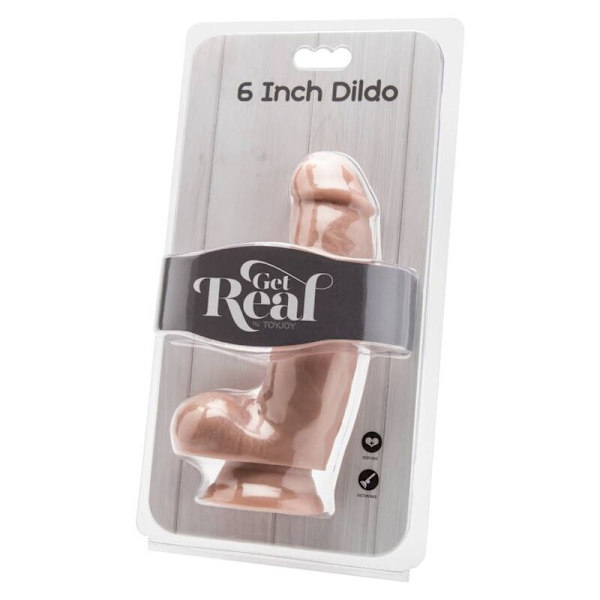 Get Real - Dildo 12 Cm With Balls Hud