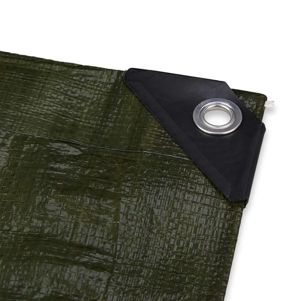 Grøn presenning 140 g/m²