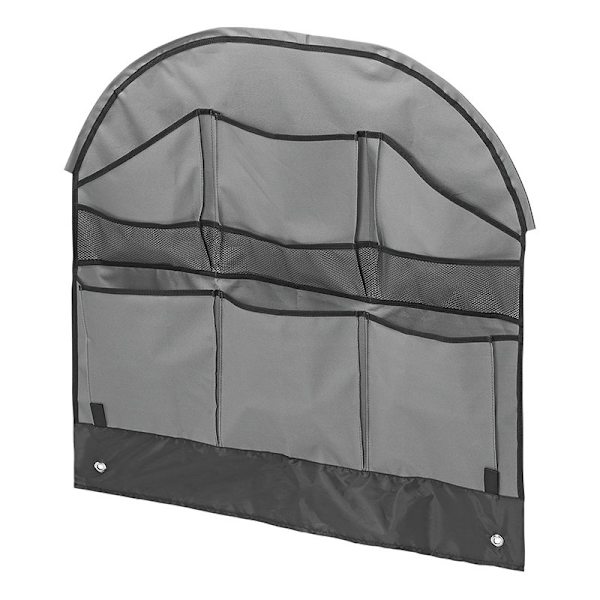 Pyörän läpän järjestäjä 9 taskua 84 x 86 cm + 7 mm kador asuntovaunuun/matkailuautoon