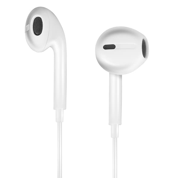 in-ear hörlurar 3,5 mm - Vit