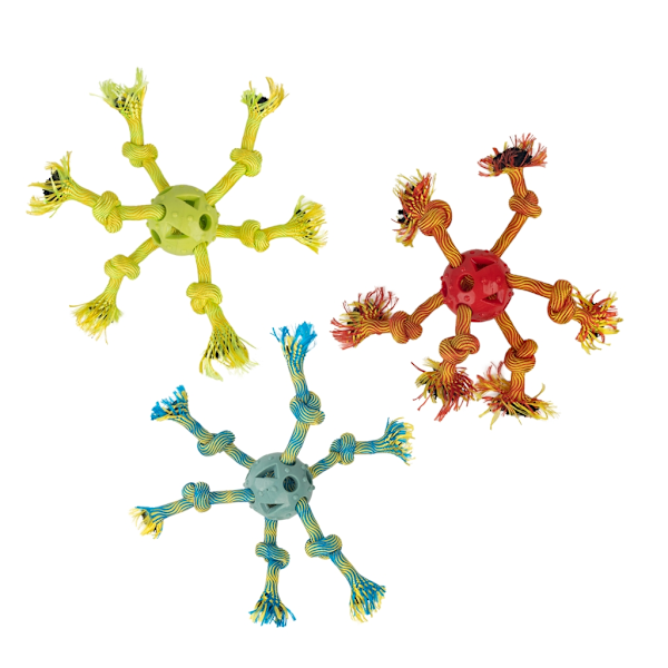 Pawise Play-N-Tug Multi Rope Ball