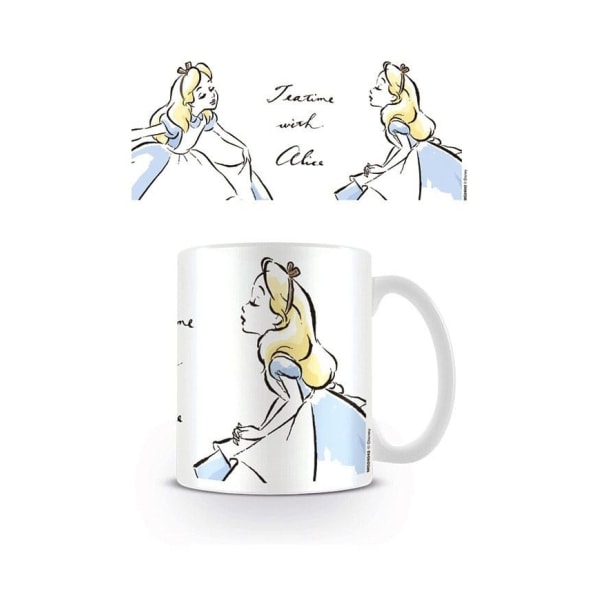 Disney mugg Alice i Underlandet Teatime med Alice