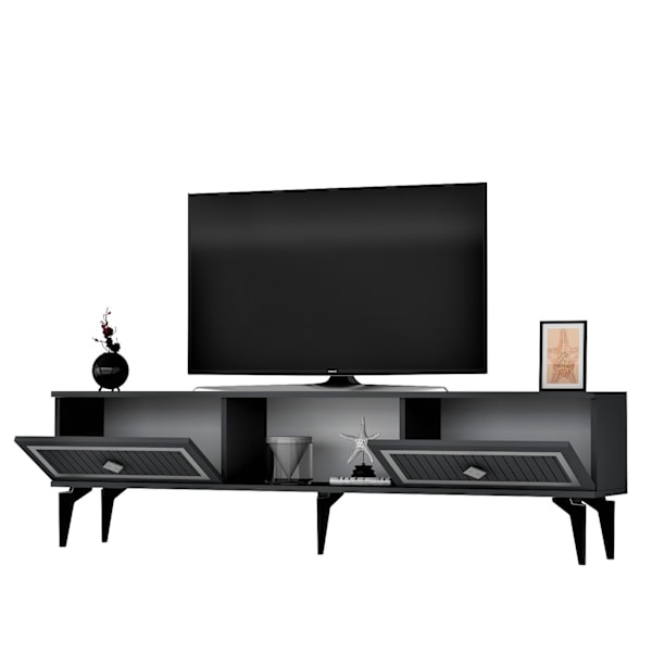 TV Stativ Noll - Antracit, Silver
