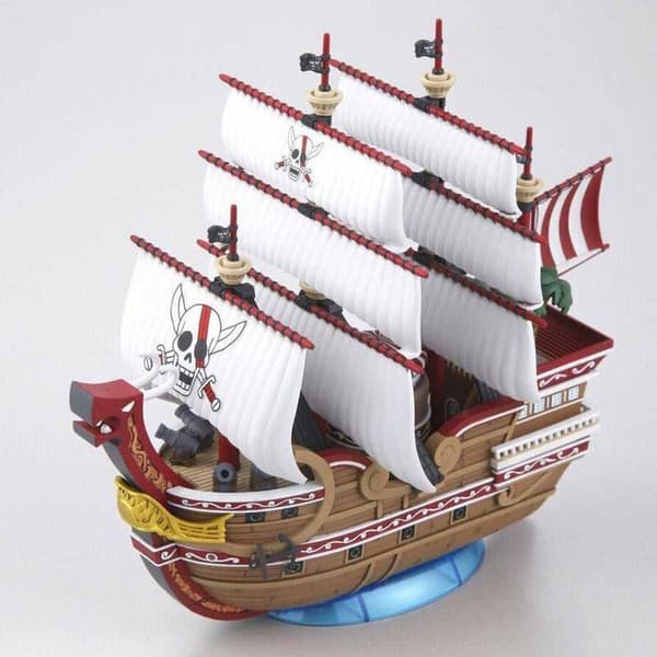 One Piece Red Force Model Kit Figur, 15 cm samleobjekt