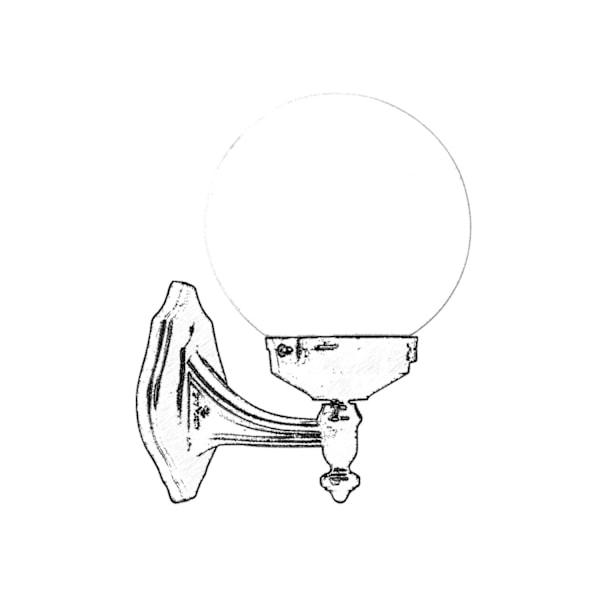 Ulkoseinävalaisin BAP-68160-BSY-M1-OP