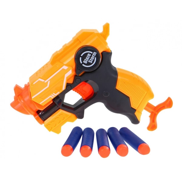 Blaze Storm Orange Foam Dart -pistooli – ei tarvita paristoja