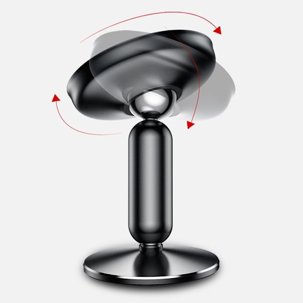 Bullet An On-board magnetisk bilinstrumentbrætholder, sort