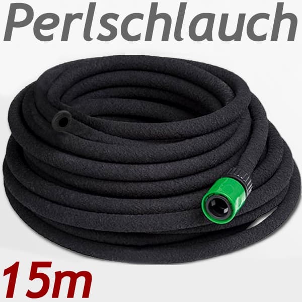 Slange til vandbesparende havevanding 1/2" 15m