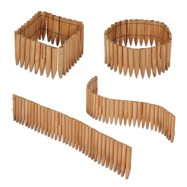 Træplænekant 20 cm høj