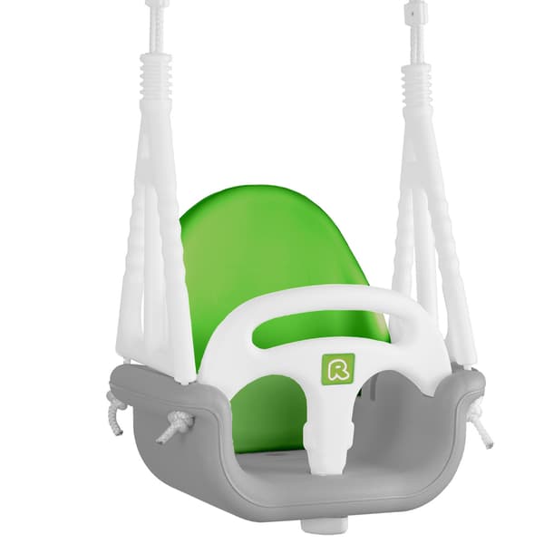 Ricokids Elephant 3in1 ämpärikeinu, harmaa ja vihreä