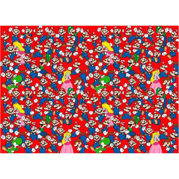 Super Mario Bros pussel 1000 bitar