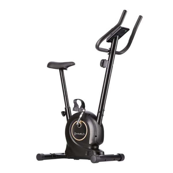 Magnetisk stationær cykel, justerbar modstand, sort
