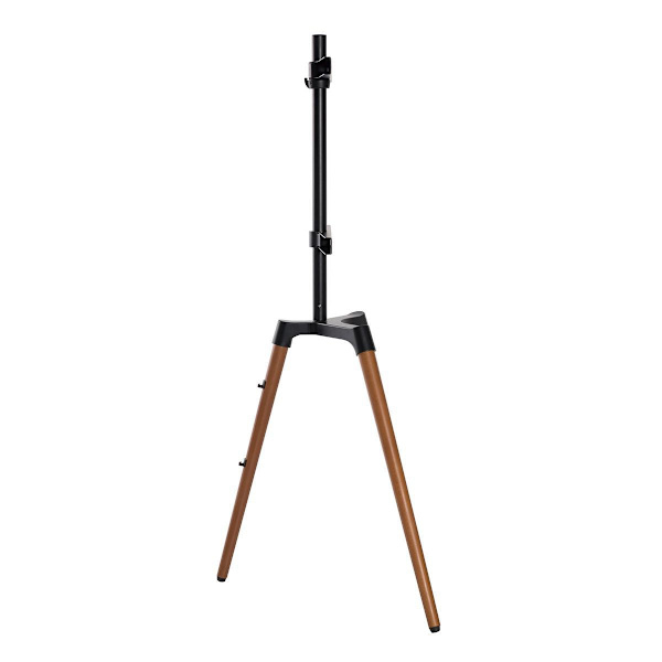 TV Gulv Stand | 50 - 65 " | Maksimal vægt: 35 kg | Scandinavian Design | Kan drejes | skrid rem | Snap-lock | Aluminium / Stål | Sort