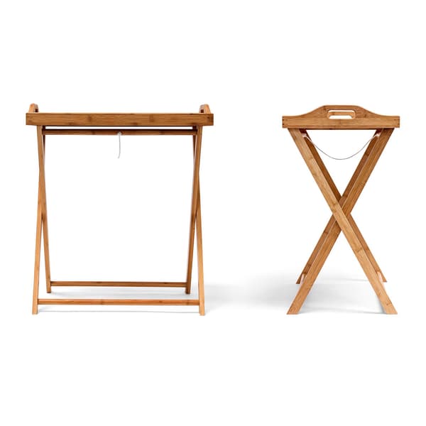 Bricka bord bambu 63,5 cm natur