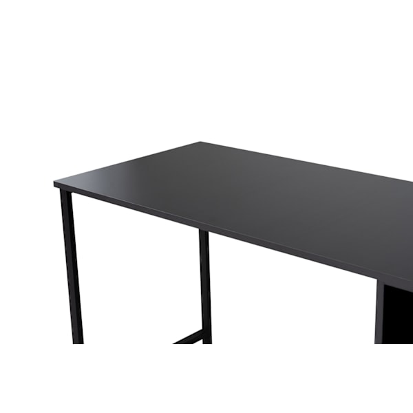 Study Desk Twin Study Desk - Antracit, Sort