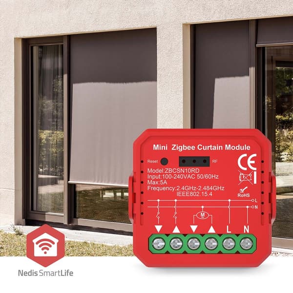 SmartLife Power Switch | Zigbee 3.0 | 1000 W | Terminalforbindelse | App tilgængelig til: Android™ / IOS