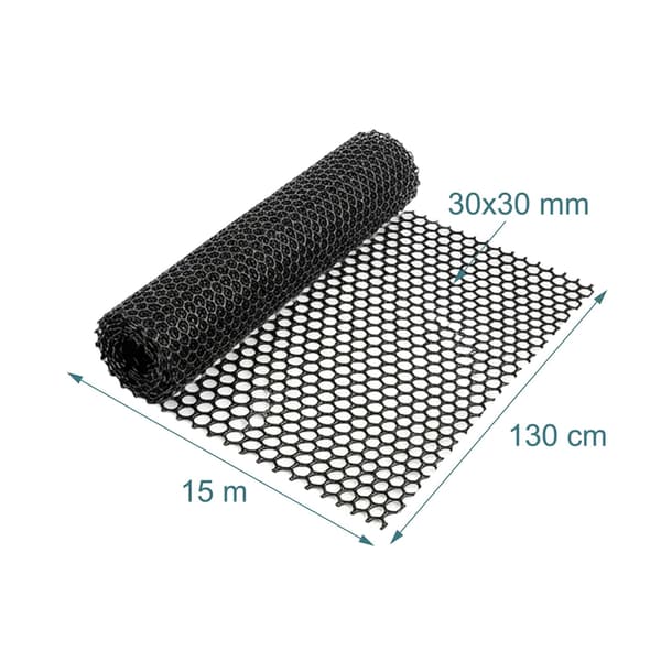 Gräsmatta stabiliseringsgaller, väderbeständig plast