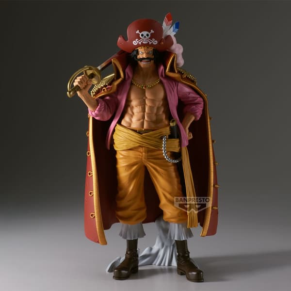 One Piece Anime Figur, Gol D. Roger, 30 cm samleobjekt