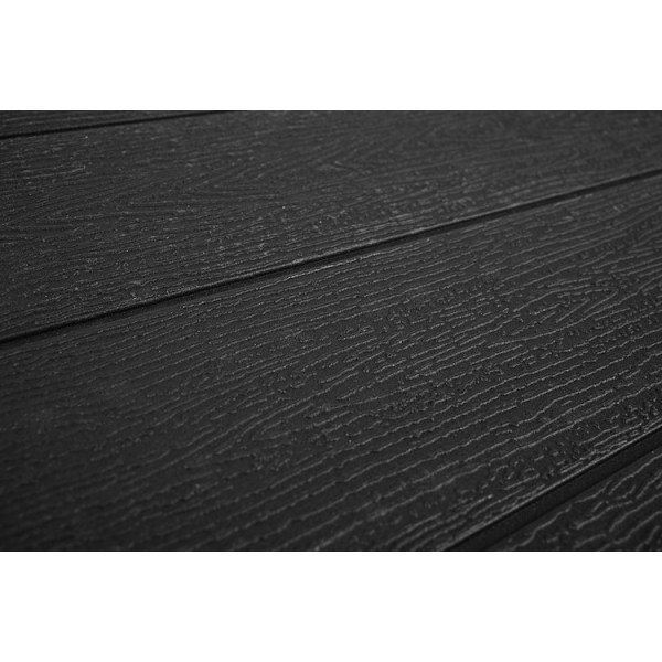 Sammenklappeligt havebord sort 180cm