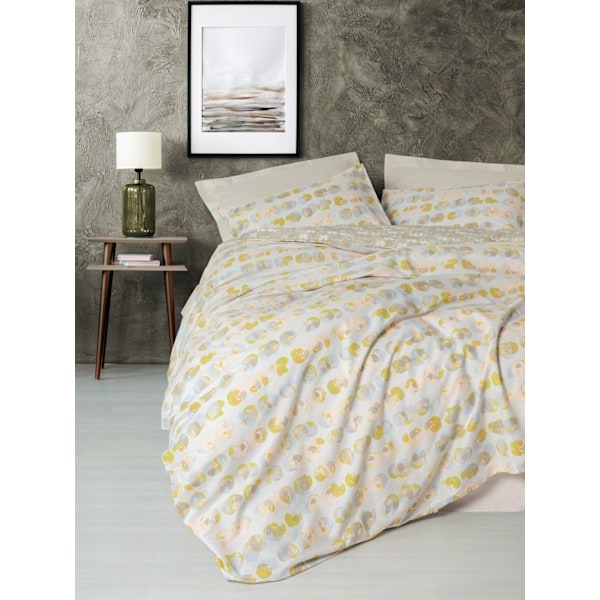 Ranforce Single Quilt Cover Set Jocus - Beige