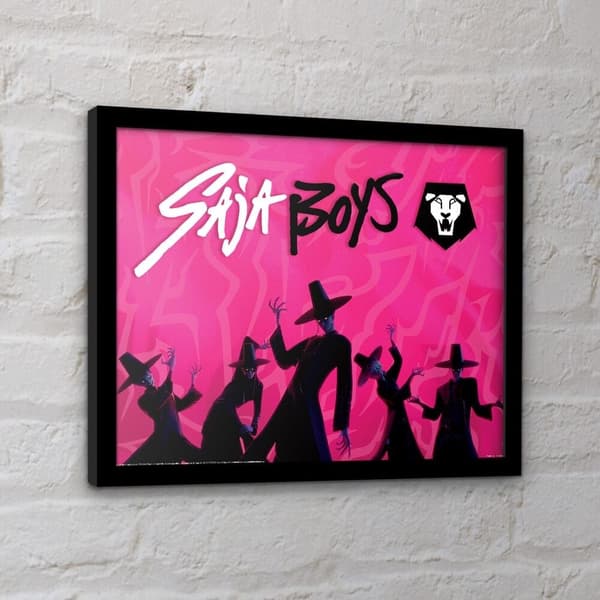 KPop Demon Hunters Saja Boys Bord – Unikt design, holdbart materiale