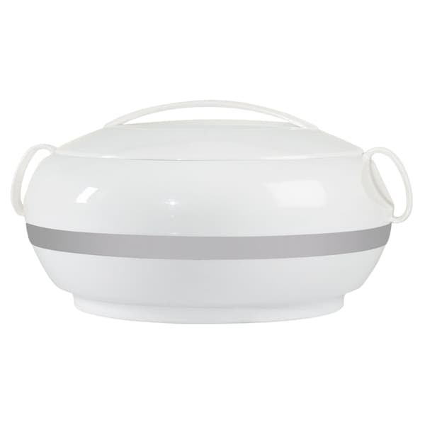 Mattermos i plast og rustfrit stål, holder på varmen i 2 timer