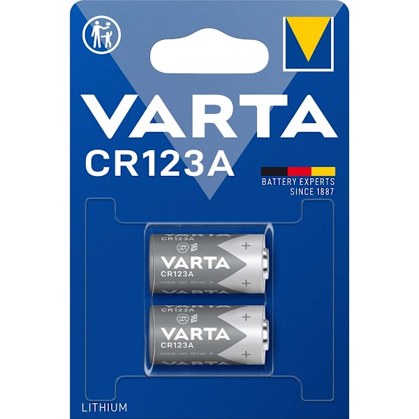 Litium Tionyylikloridi Paristo ER14505 | 3 V DC | 1430 mAh | 2 - Läpipainopakkaus | Harmaa / Hopea