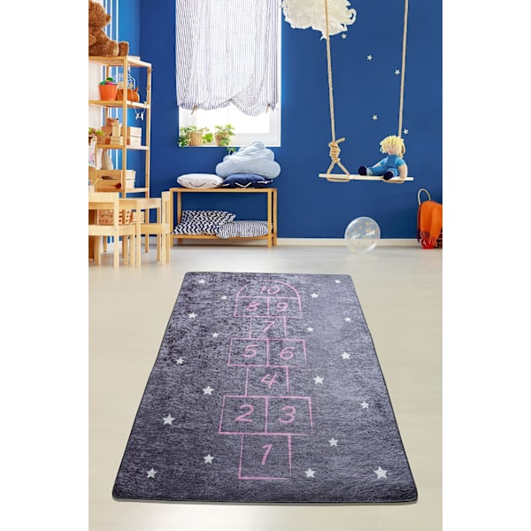 Matto (100 x 160) Hopscotch - harmaa